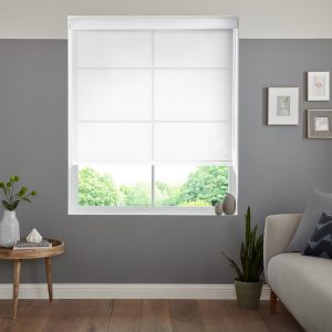 Benedict White Roller Blinds