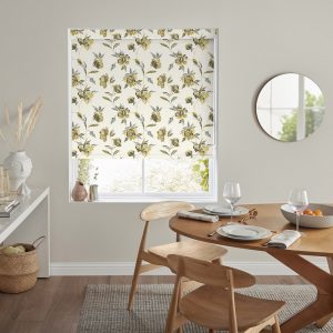 Rhye Yellow Roller Blinds