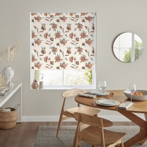 Rhye Deep Orange Roller Blinds