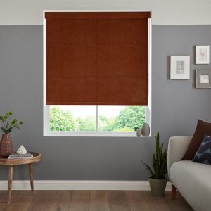 Benedict Terracotta Roller Blinds