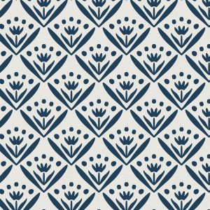 Betsy Indigo Roller Blinds