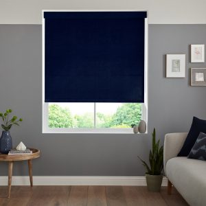 Benedict Navy Roller Blinds