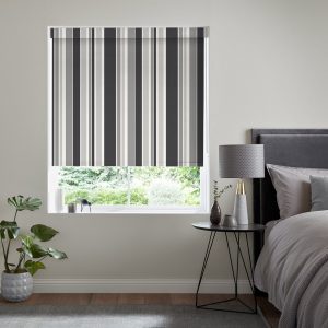 Edwina Charcoal Roller Blinds