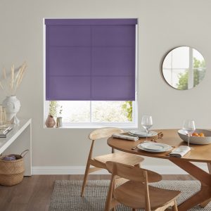 Rae Plum Roller Blinds