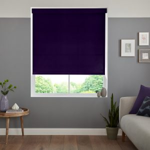 Rae Grape Roller Blinds