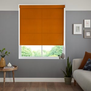 Rae Terracotta Roller Blinds