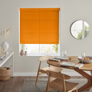 Rae Orange Roller Blinds