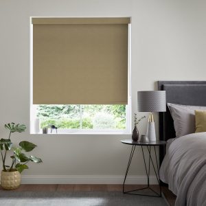 Maitlin Wheat Roller Blinds