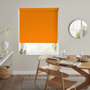 Maitlin Orange Roller Blinds