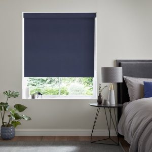 Lennie Navy Roller Blinds