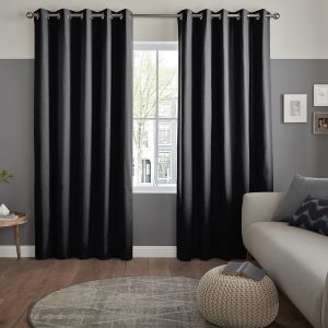 Corinne Noir Curtain