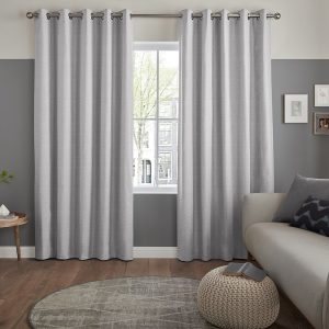 Camille Silver Curtain