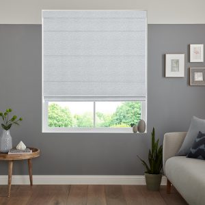 Mysa Silver Roman Blind