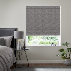 Akihi Slate Roman Blind