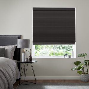 Meraki Ebony Roman Blind