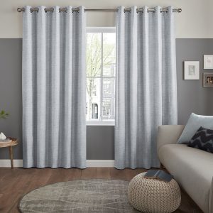 Cade Silver Curtain