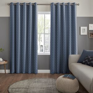 Annika Indigo Curtain