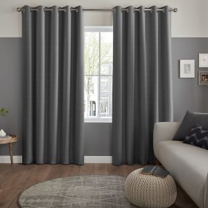 Lewry Charcoal Curtain