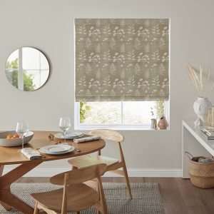 Angelo  Pewter Roman Blind