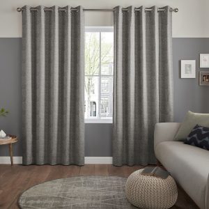 Bianca Graphite Curtain