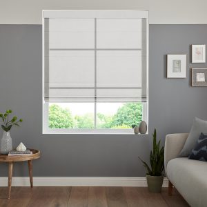 Dannica  Ivory Roman Blind