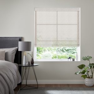 Eunice  Ivory Roman Blind