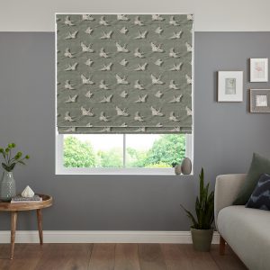 Mila  Olive Roman Blind