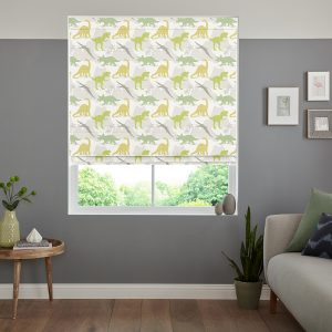 Dino Roar  Multi Roman Blind