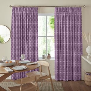 Astrid Aubergine Curtain