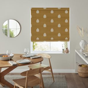 Larinn  Ochre Roman Blind