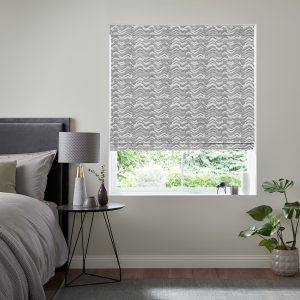 Alianna  Silver Roman Blind