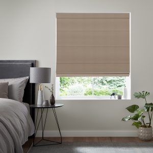 Lewry Caramel Roman Blind