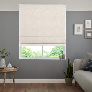 Tuva Ivory Roman Blind