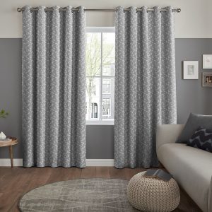 Tivoli Graphite Curtain