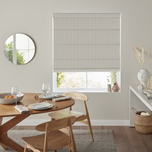 Ulla Pewter Roman Blind