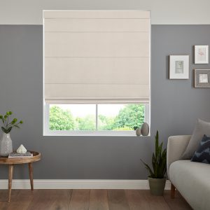 Lewry Ivory Roman Blind