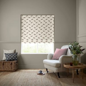 Basil Stone  Roman Blind