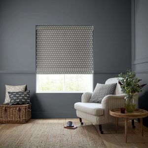 Jaipur Smoke Roman Blind