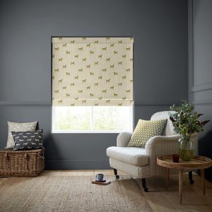 Marley Gold Roman Blind