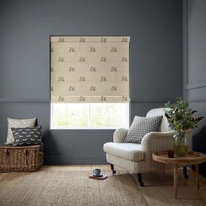 Millie Linen Roman Blind