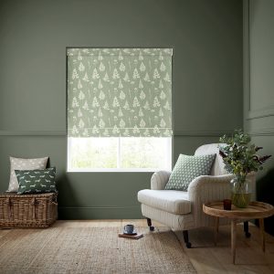 Tynesfield Sage Roman Blind