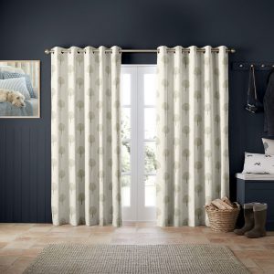 Yew Tree Linen  Curtain