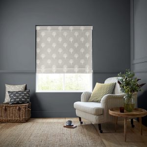 Yew Tree Pebble Roman Blind