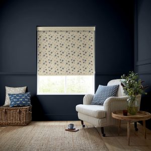 St Maws Indigo Roller Blinds