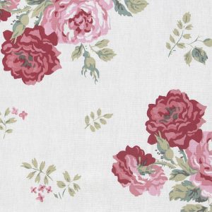 Antique Rose Pink Curtain