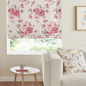 Brampton Bunch Raspberry Roman Blind