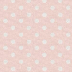 Button Spot Pink Curtain