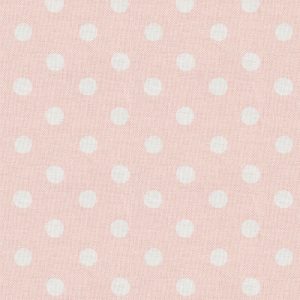 Button Spot Pink Roman Blind