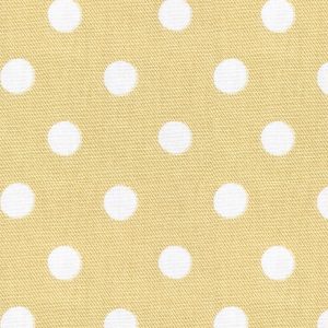 Button Spot Yellow Roman Blind