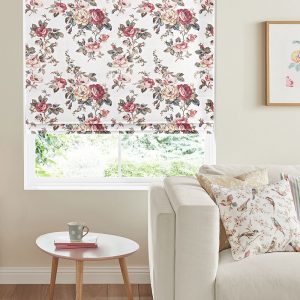 Garden Rose Multi Roman Blind